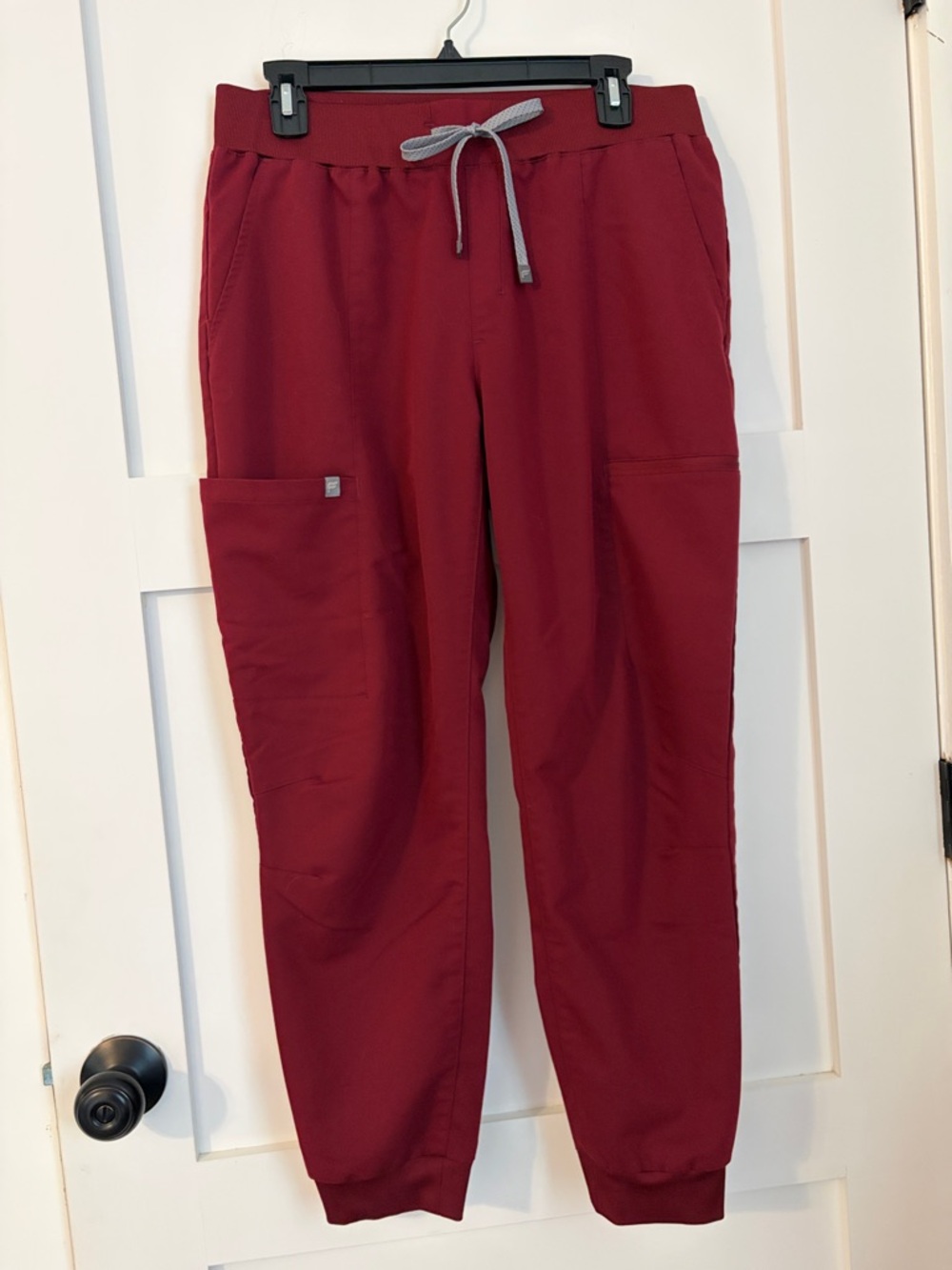Fabletics Women's Wine Drawstring Joggers Size L/S